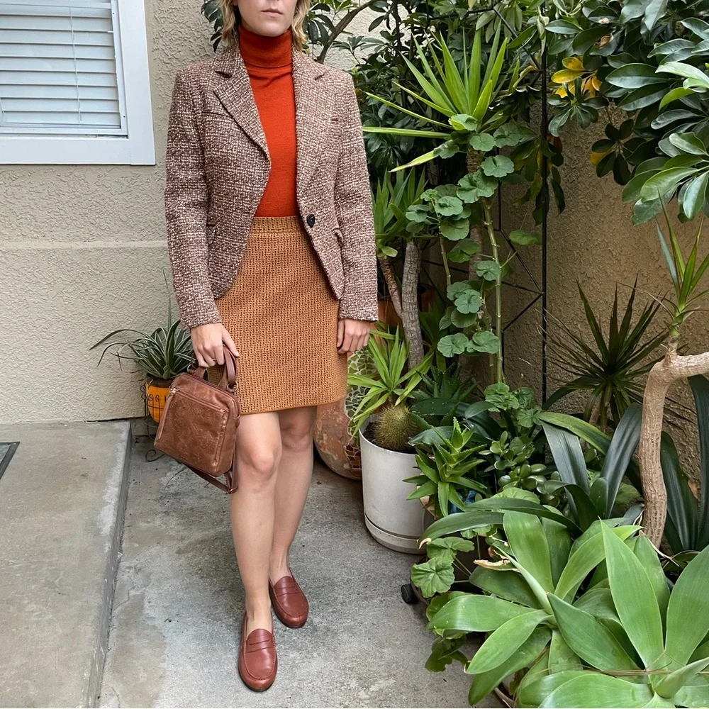 Vintage multicolored Escada pencil skirt